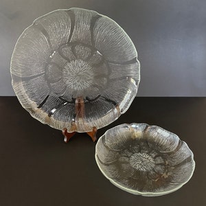Arcoroc Fleur Dinner and Salad Plate
