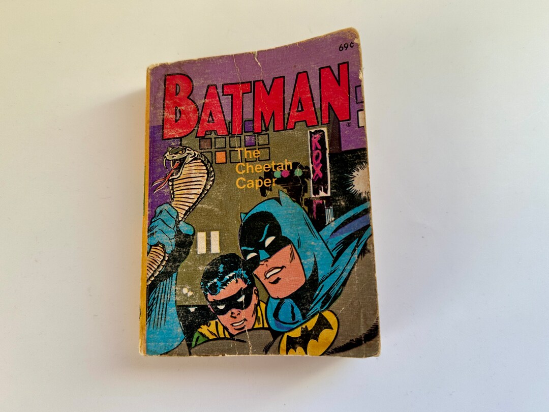 1969 Batman Robin the Cheetah Caper George S. Elrick - Etsy