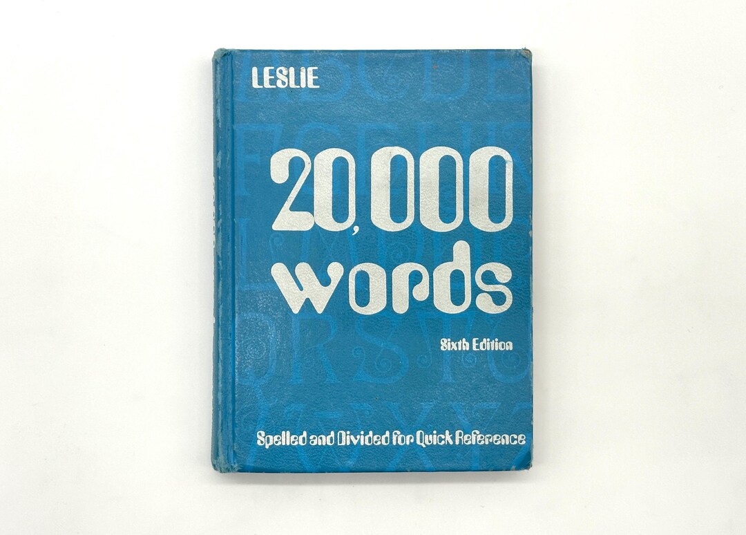 Sixth Edition 20,000 Words Spelled and Divided for Quick Reference by ...