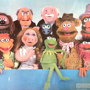The Muppet Show Double-Sided Laminated Poster From National Geographic Society
