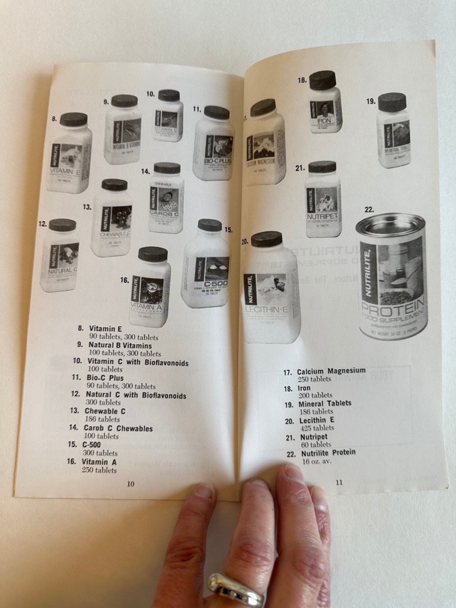 Vintage Amway Nutrilite Food Supplements Brochures Weight Loss Plan Etsy