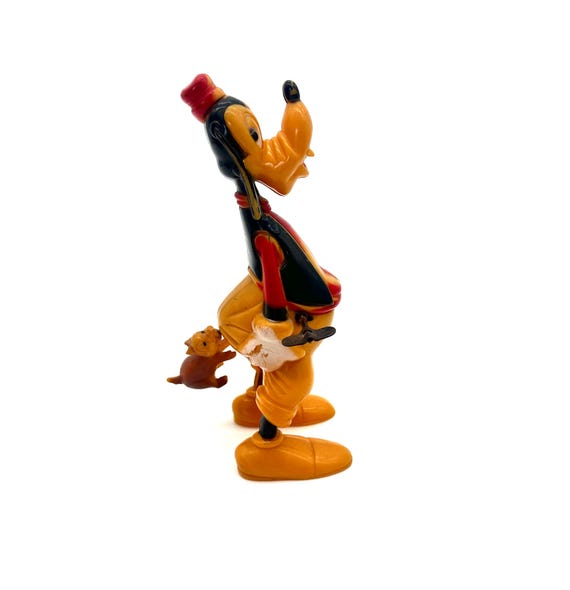 Vintage Marx Toys Wind-up Goofy With Chipmunk Biting His Tail