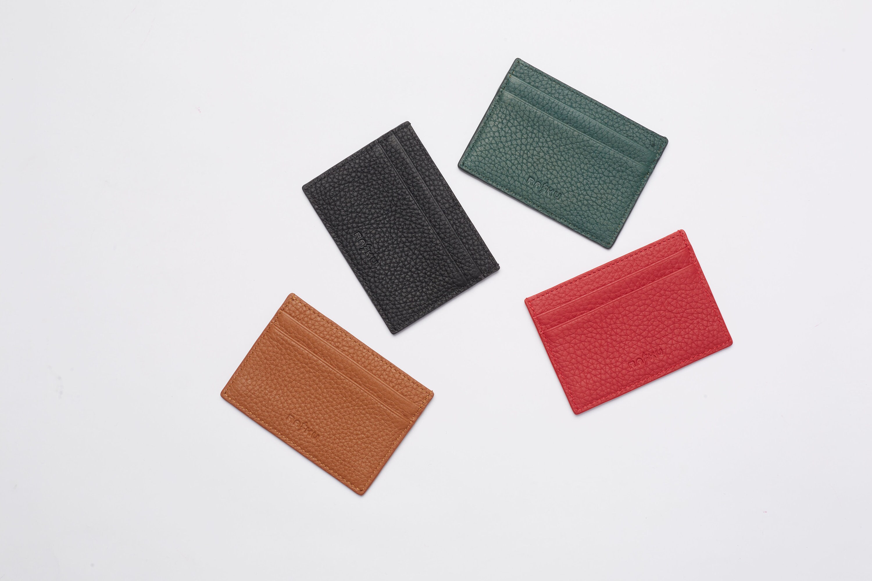 Leather Card Holder Wallet Personalized Minimalist, Leather Wallet