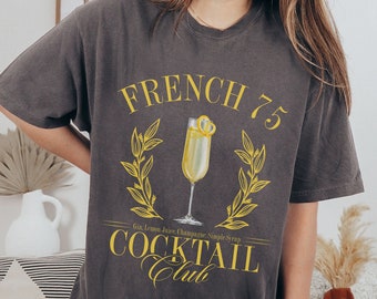 Lemon Drop Martini Shirt Funny Cocktail Club Tshirt Cute Social