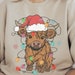Boujee Santa Graphic Sweatshirt main image 1