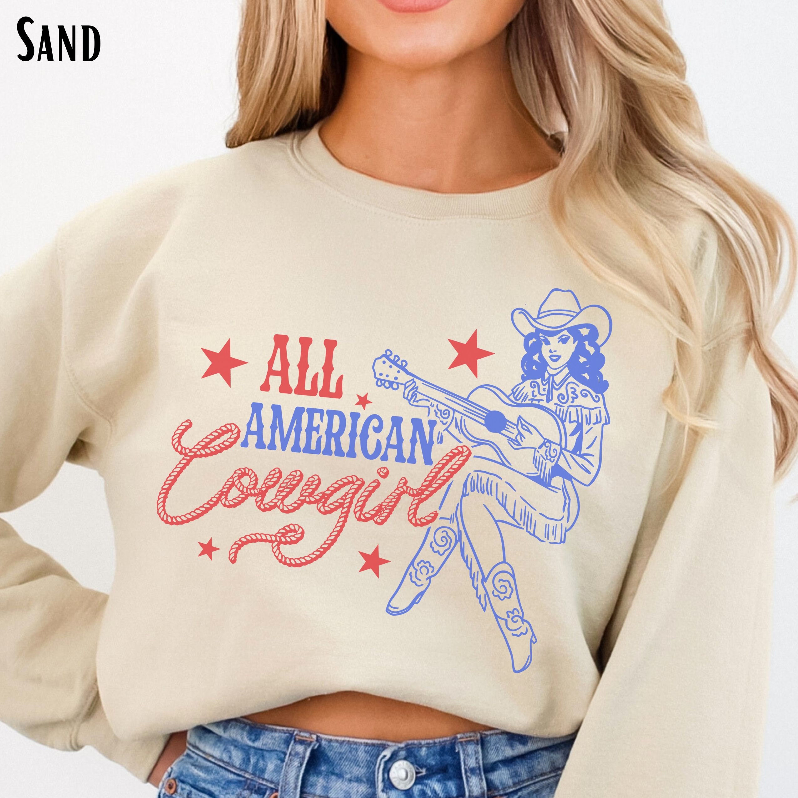 American California Flag Sand Raglan Sweater American California Flag Sand Raglan Sweater