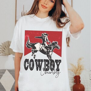 Comfort Colors Cowboy Shirt Country Music Tshirt Country Concert Western Graphic Tee Nashville Tee Cowgirl Apparel Trendy Clothes Aesthetic