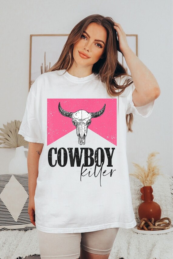 Maglietta con teschio di toro western: maglietta da cowboy rodeo country music - Italia