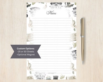 5.25"x8.25" Notepad - Halloween Witches