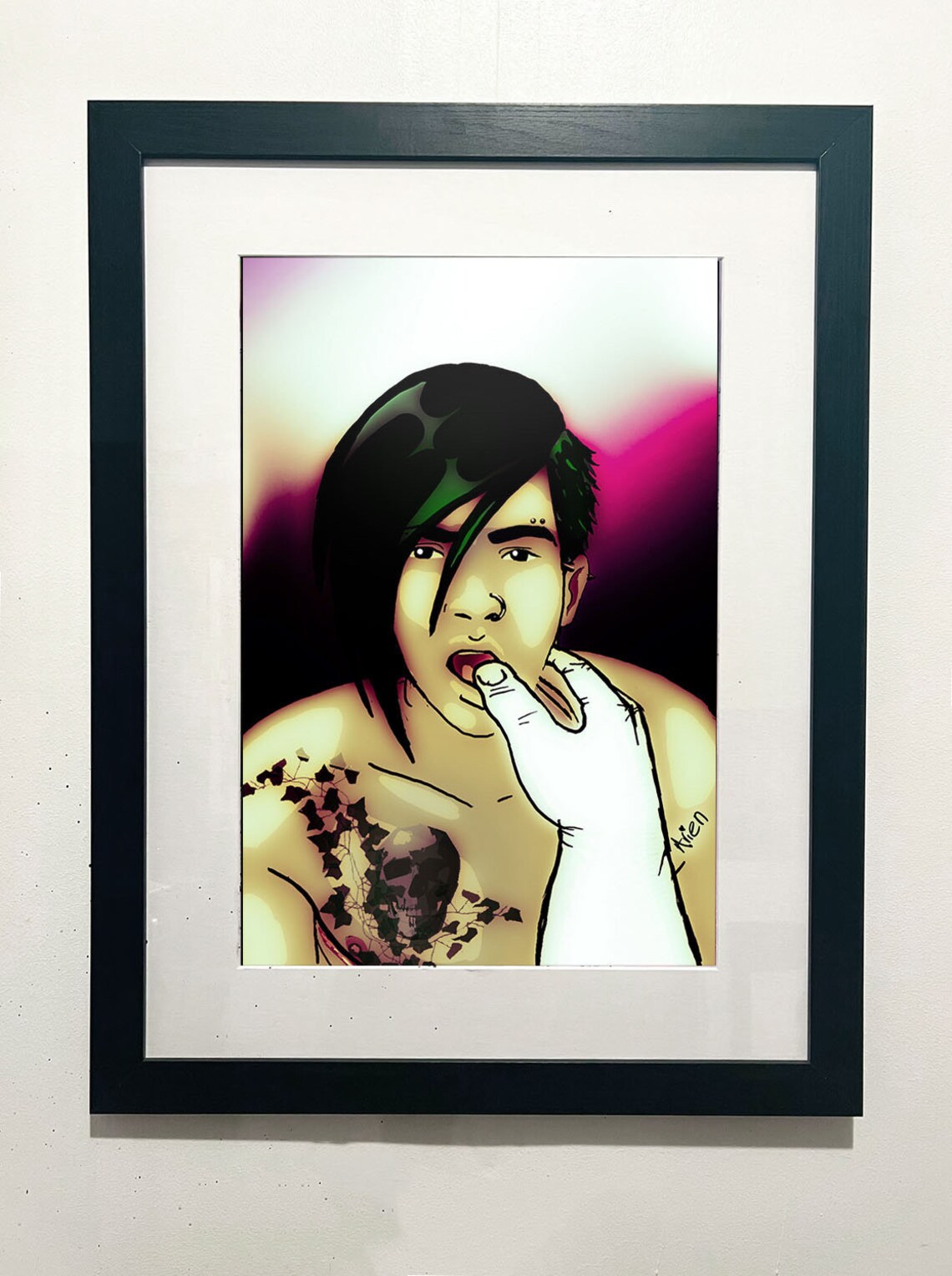 Open Wide | Trans Man Submissive Drawing | POC Transgender Anime ...