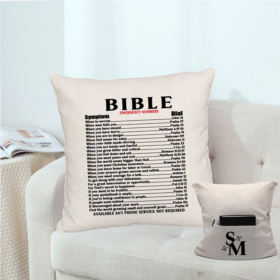 Personalized Prayer Pillow With Insert Christian Gifts Throw Pillow