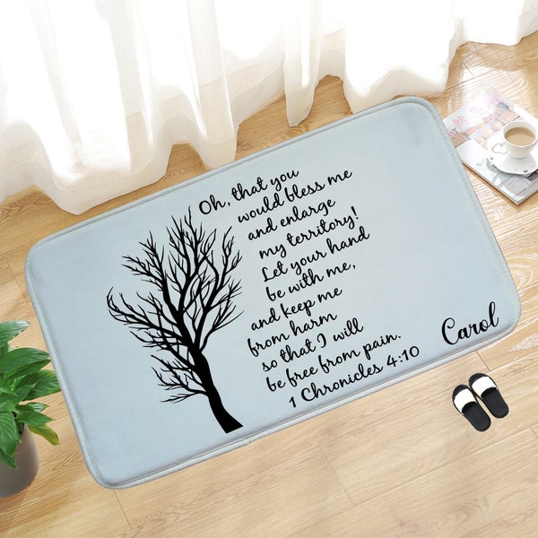 Christian Prayer Mat Etsy