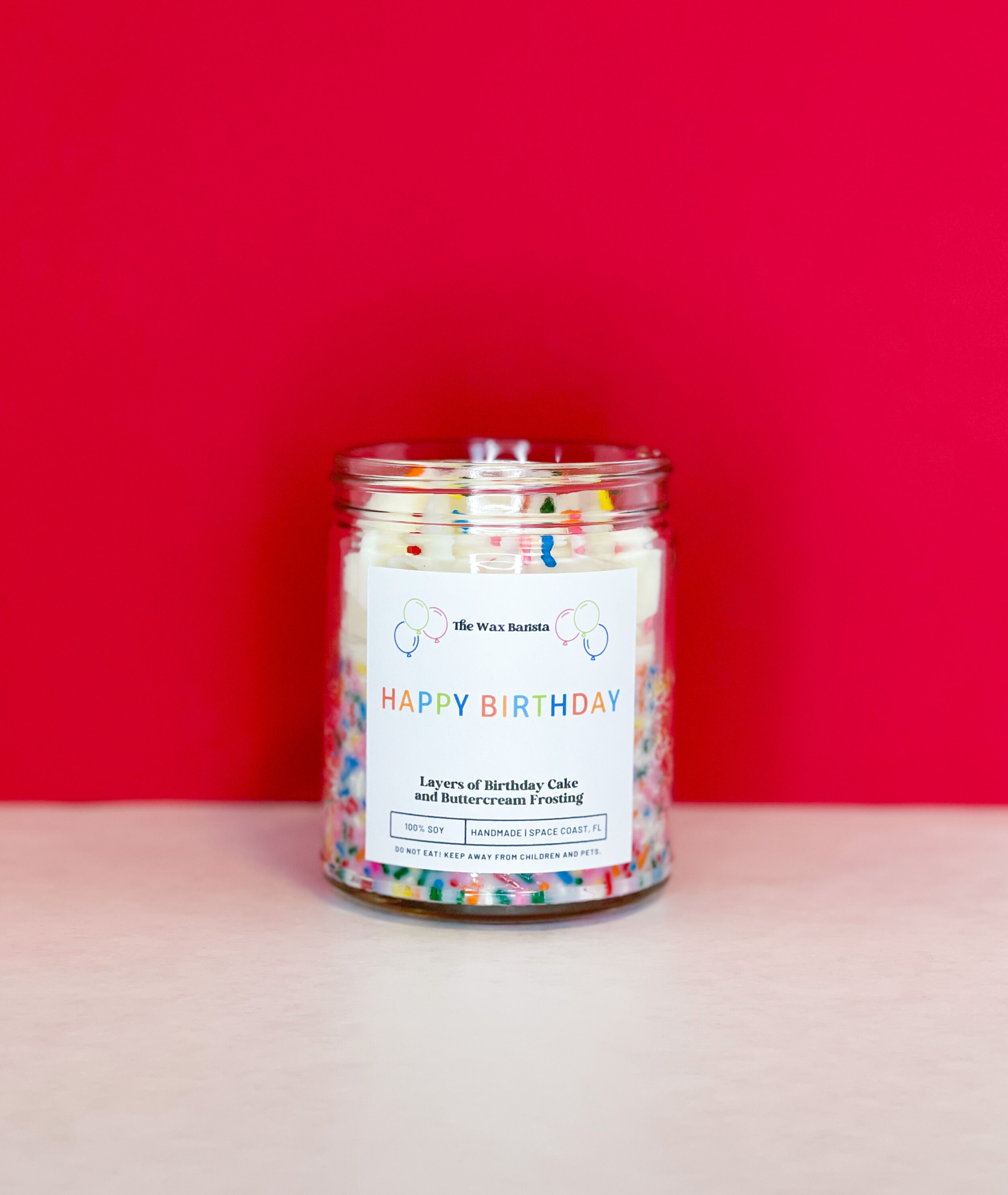 Birthday Cake Candle Happy Birthday Candle Personalized Etsy