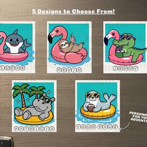Personalized Cruise Door Magnet: Custom Polaroid Kids Cabin Decor