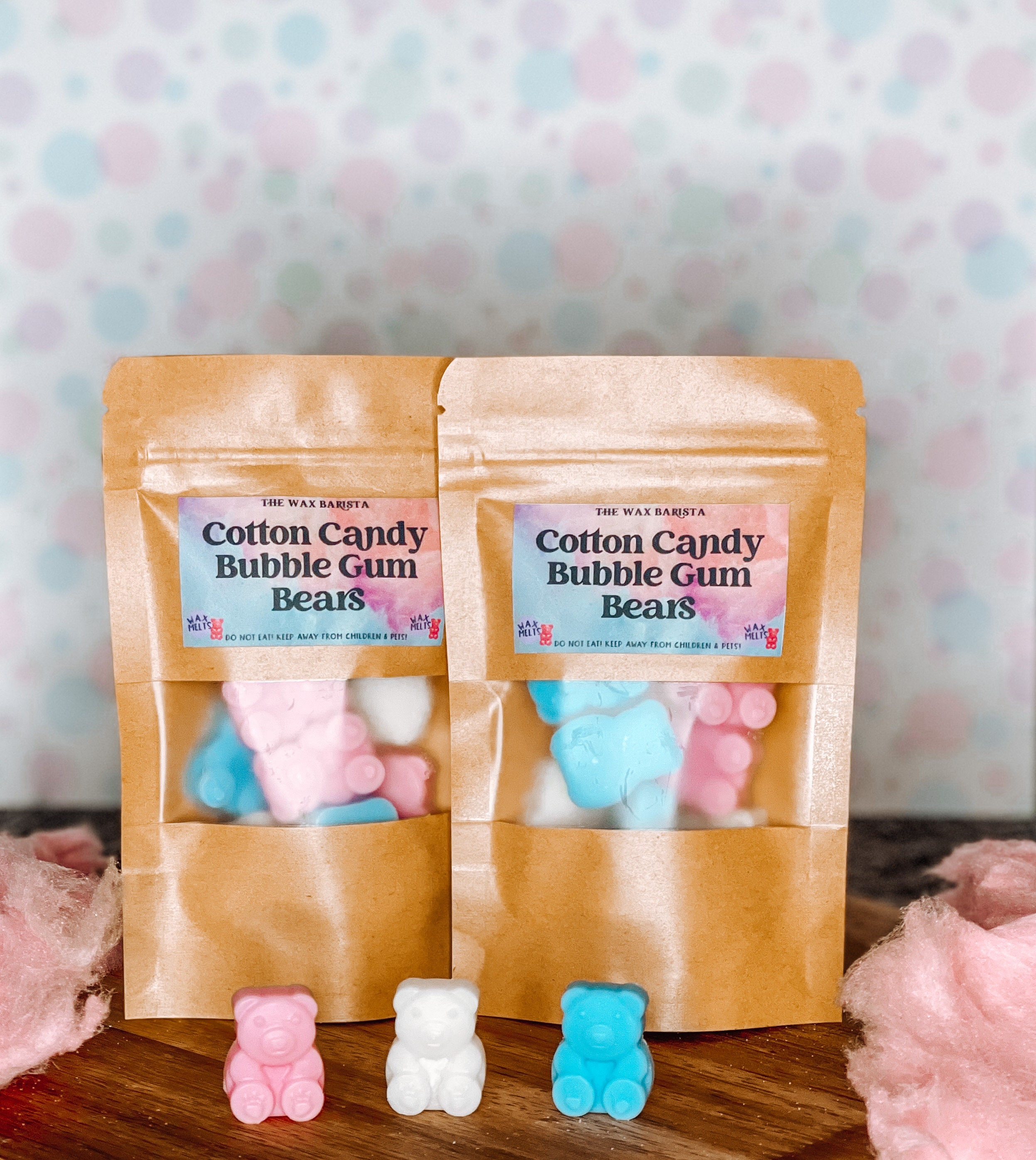 Cotton Candy Bubble Gum Wax Melts Gummy Bear Wax Melts Etsy