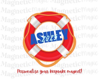 Personalized Family Cruise 2025 Magnet: Stateroom Door Decor