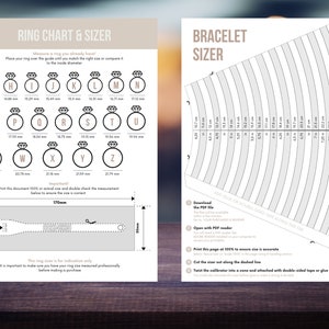 Printable Bracelet Sizer Cone Template A4 Size 