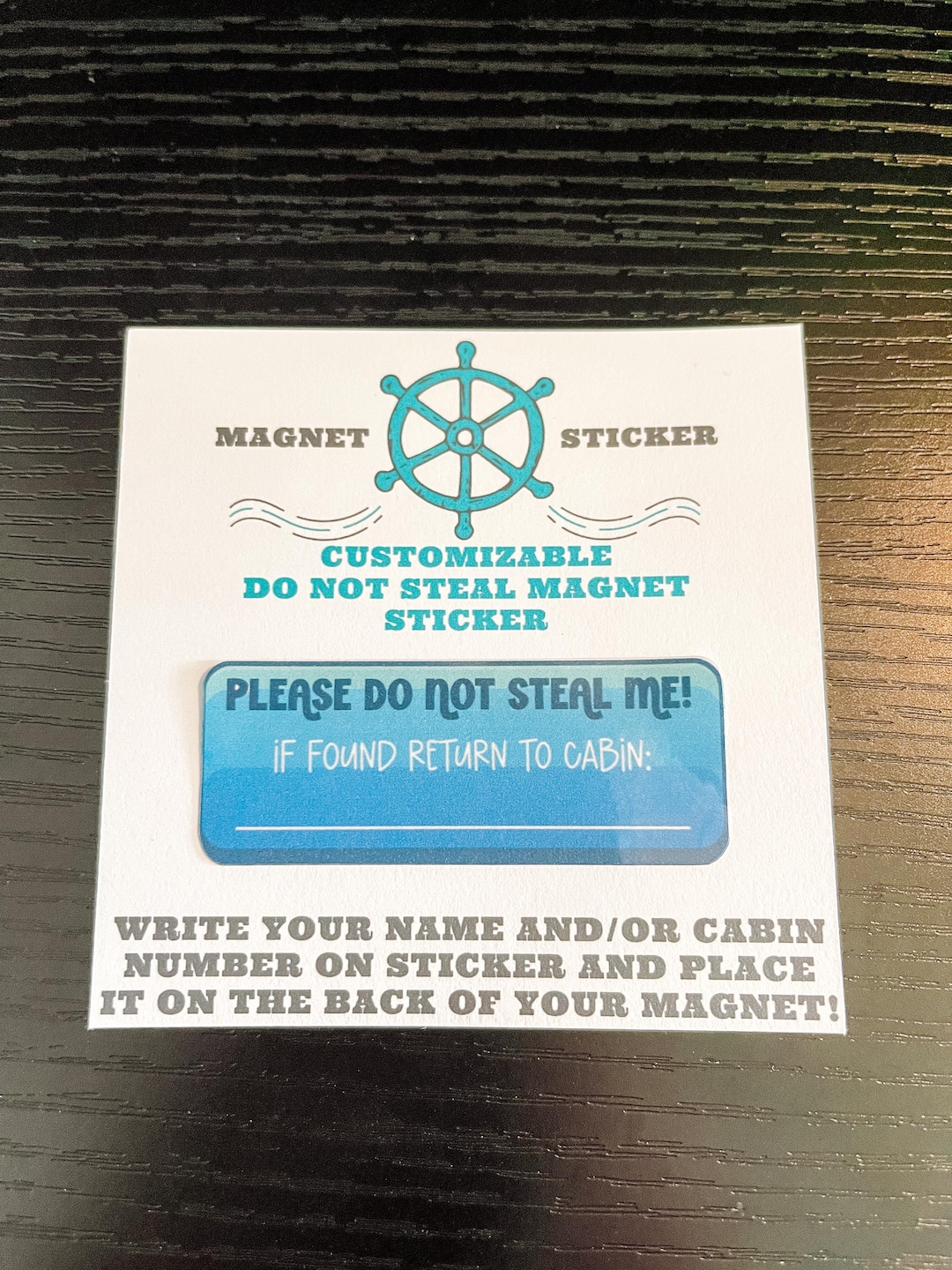 Filch Sticker Custom DO NOT STEAL Cruise Magnet Stickers for Cruise Magnets and ...