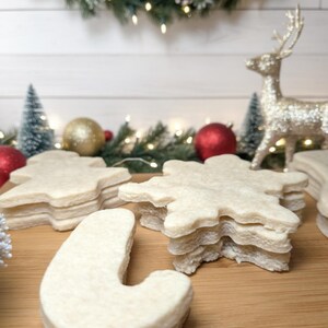 Vegan Holiday Sugar Cookies, Undecorated, Gluten Free Option Available! image 2