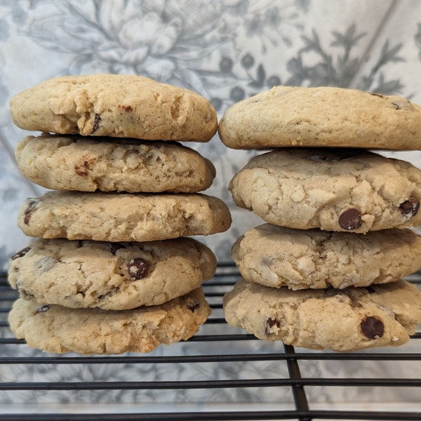 Vegan Gluten-Free Chocolate Chip Cookies