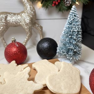 Vegan Holiday Sugar Cookies, Undecorated, Gluten Free Option Available! image 4
