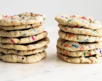 Vegan Sprinkle Sugar Cookies: Birthday Party Treats