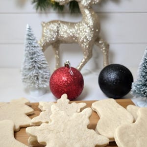 Vegan Holiday Sugar Cookies, Undecorated, Gluten Free Option Available! image 5