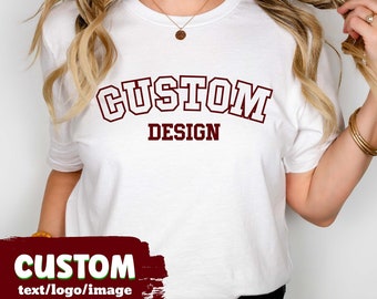 Custom T-Shirt, Custom Shirt, Personalized T-shirt, Personalized Shirt, Custom Shirt Printing, Custom Shirt for Women, Custom Shirt for Men