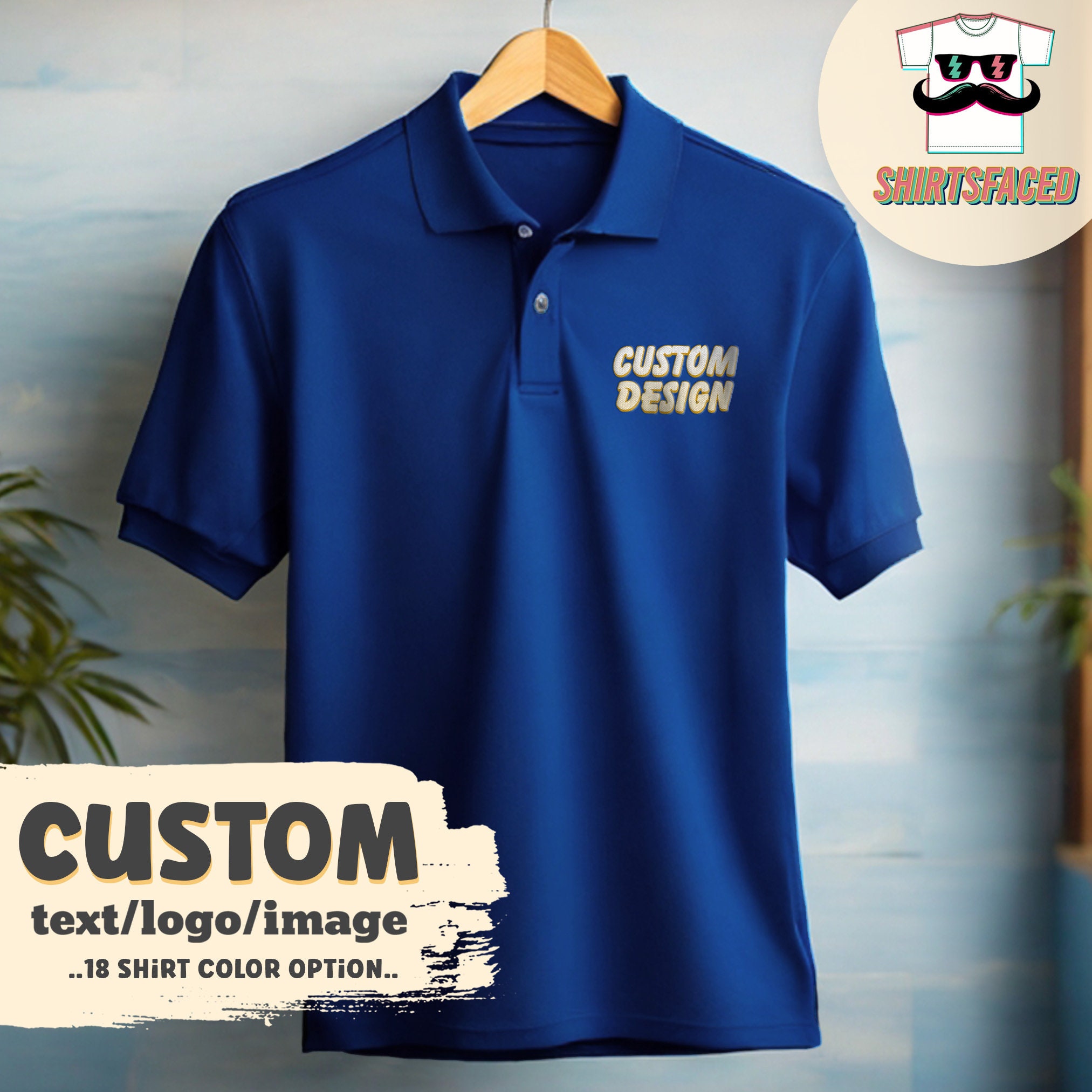 custom uniform polo shirt
