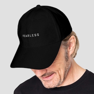 Custom Text Embroidered Hat, Personalized Dad Cap, Custom Text, Adjustable Dad Hat, Custom Text Cap, Inspirational and Motivational Quotes