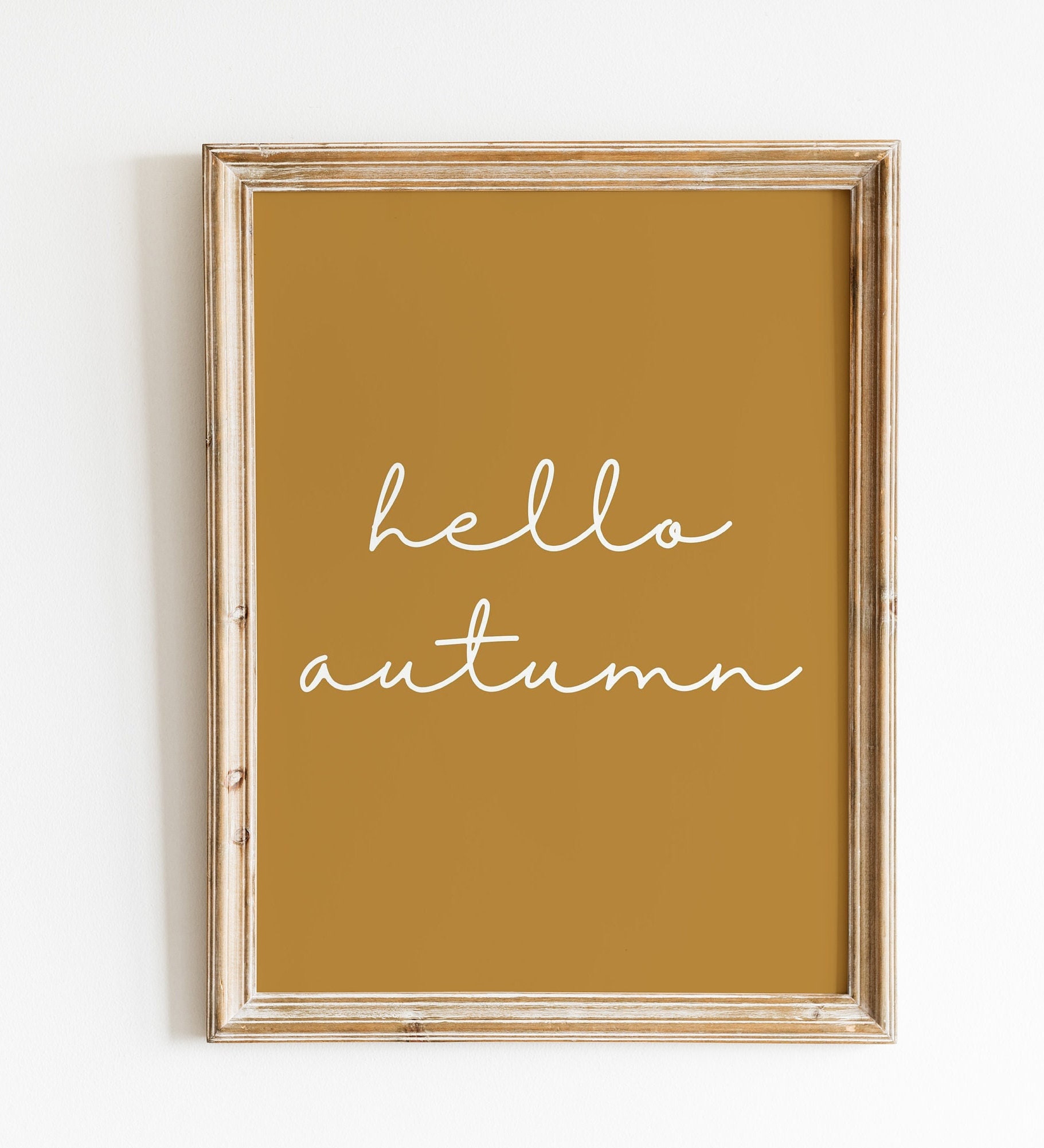 Prints Set of 3 Printable Autumn Wall Art Digital Wall Art Etsy