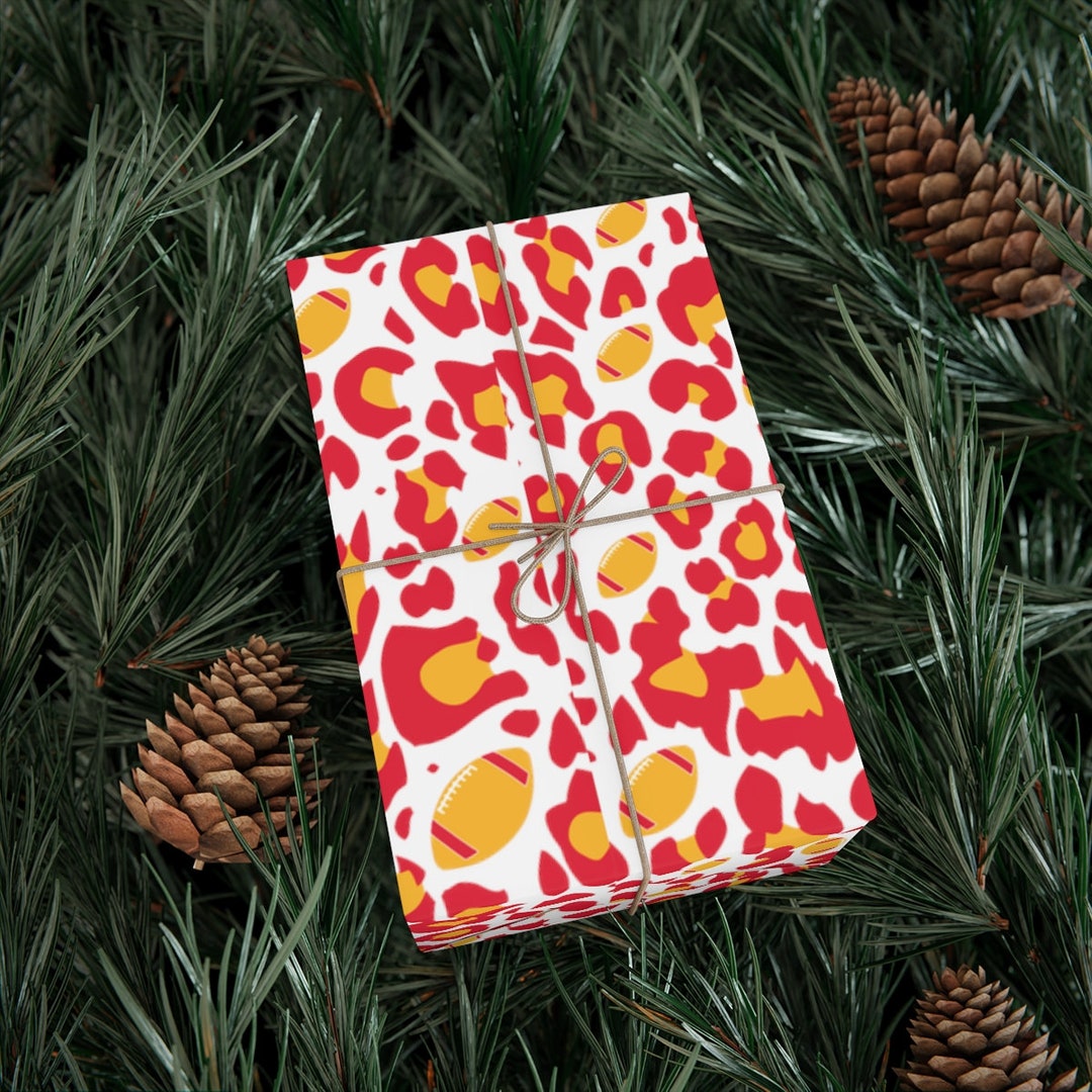 Wrapping Paper Kansas City Football Gift Wrap, Kansas City Football
