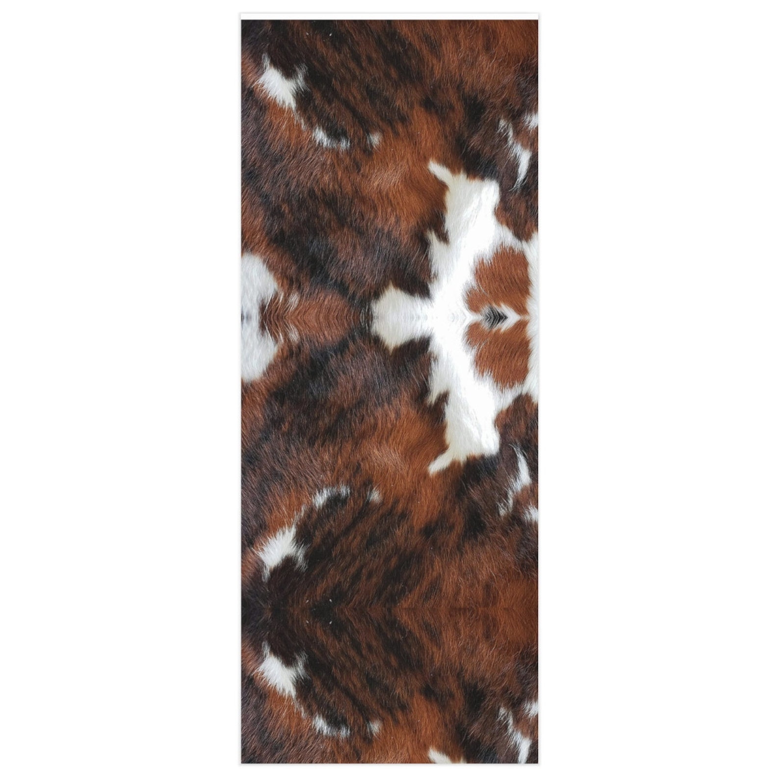 Wrapping Paper Cowhide Brown Cowhide Cowboy Cowboy Etsy