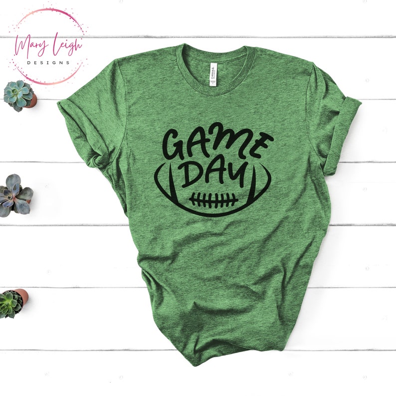 Game Day Shirt Sunday Football Football Shirt Football Mom Etsy