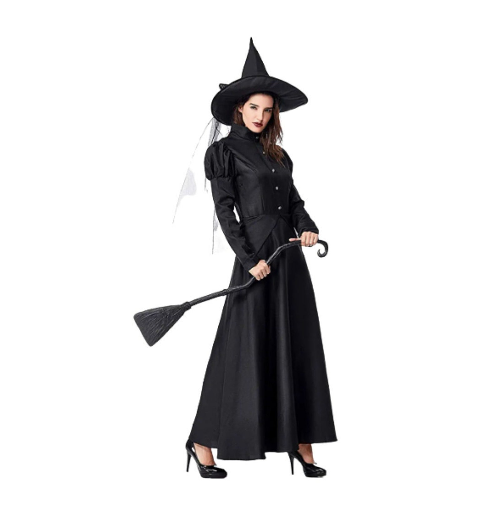 Halloween Cosplay Costume Womans Women's Wicked Witch Etsy