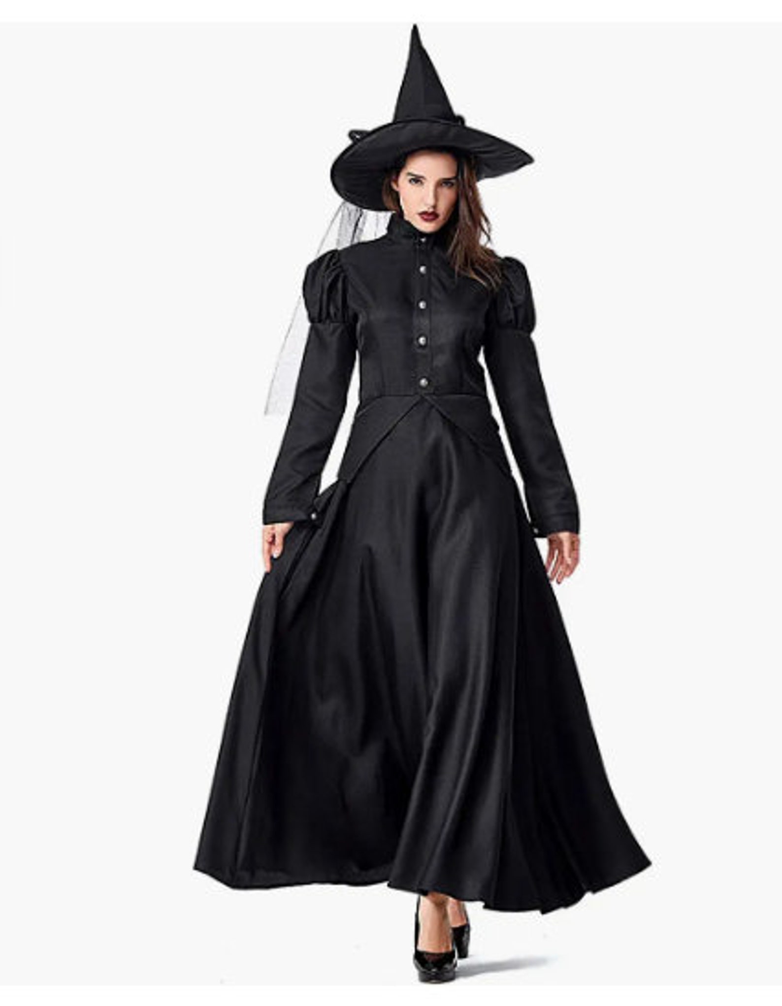 Halloween Cosplay Costume Womans Women S Wicked Witch Etsy