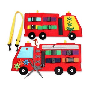 Regalo de cumpleaños PERSONALIZADO, portátil de viaje, juguetes Montessori, tablero de actividades, regalo para niños pequeños, juguetes para autismo, tablero sensorial, libro tranquilo para niños pequeños