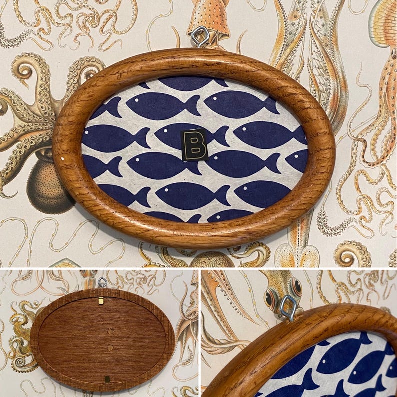 Oval Small Frame Vintage to Customize with your Hand Made Craft 3 x 5, 5 x 7, Mini, READ ITEM DETAILS Option 7 B