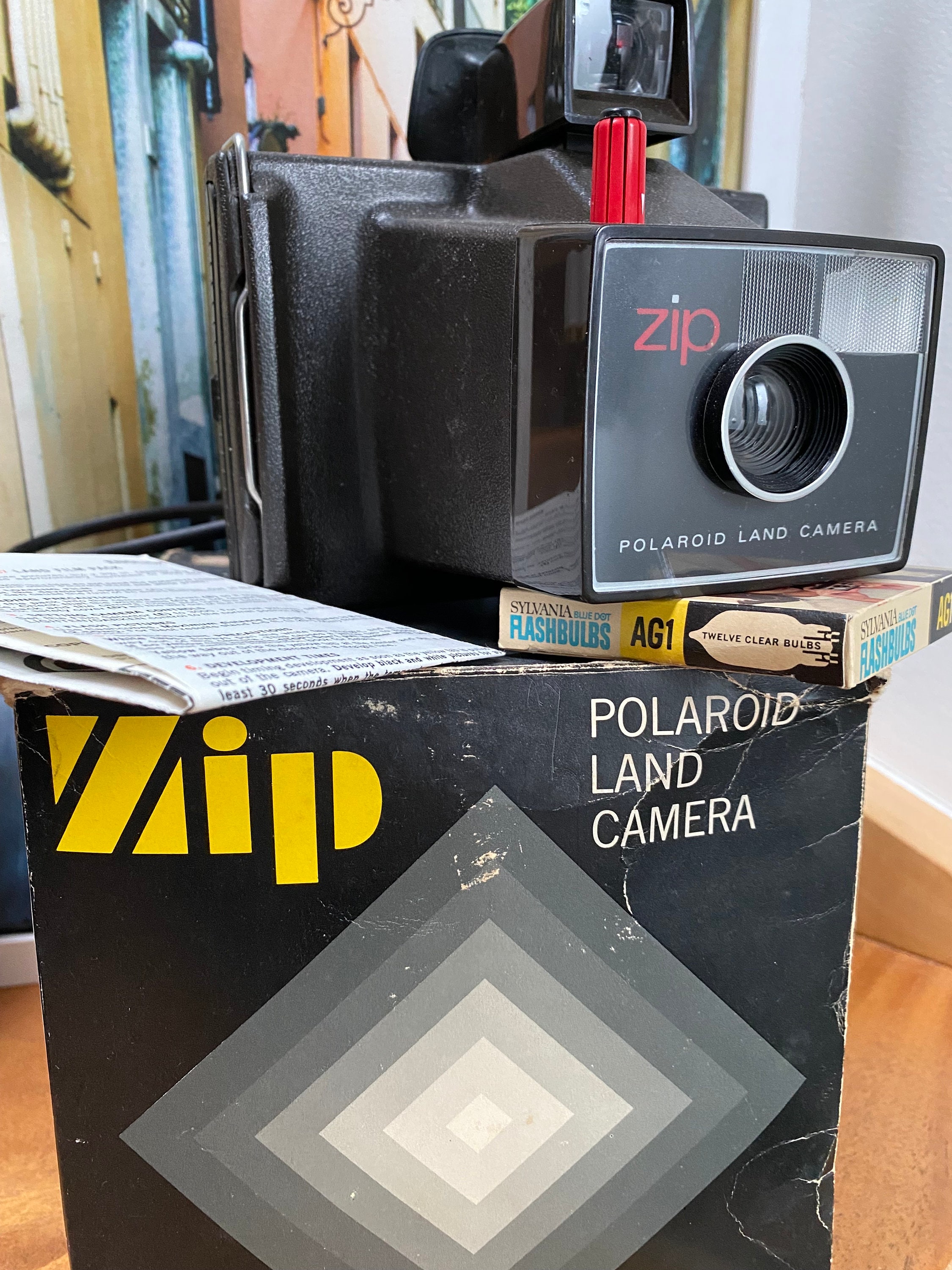 Polaroid Land Zip Vintage Camera - Etsy Canada