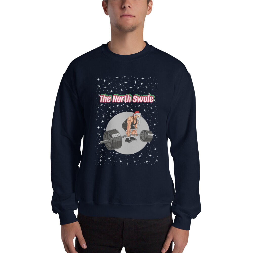 The North Swole Gym Christmas Sweater/jumper Tshirt Sweatshirt Hoodie