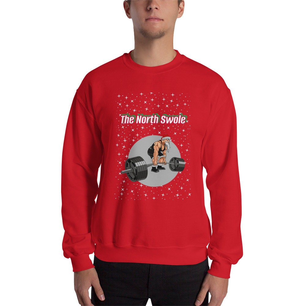 The North Swole Gym Christmas Sweater/jumper Tshirt Sweatshirt Hoodie
