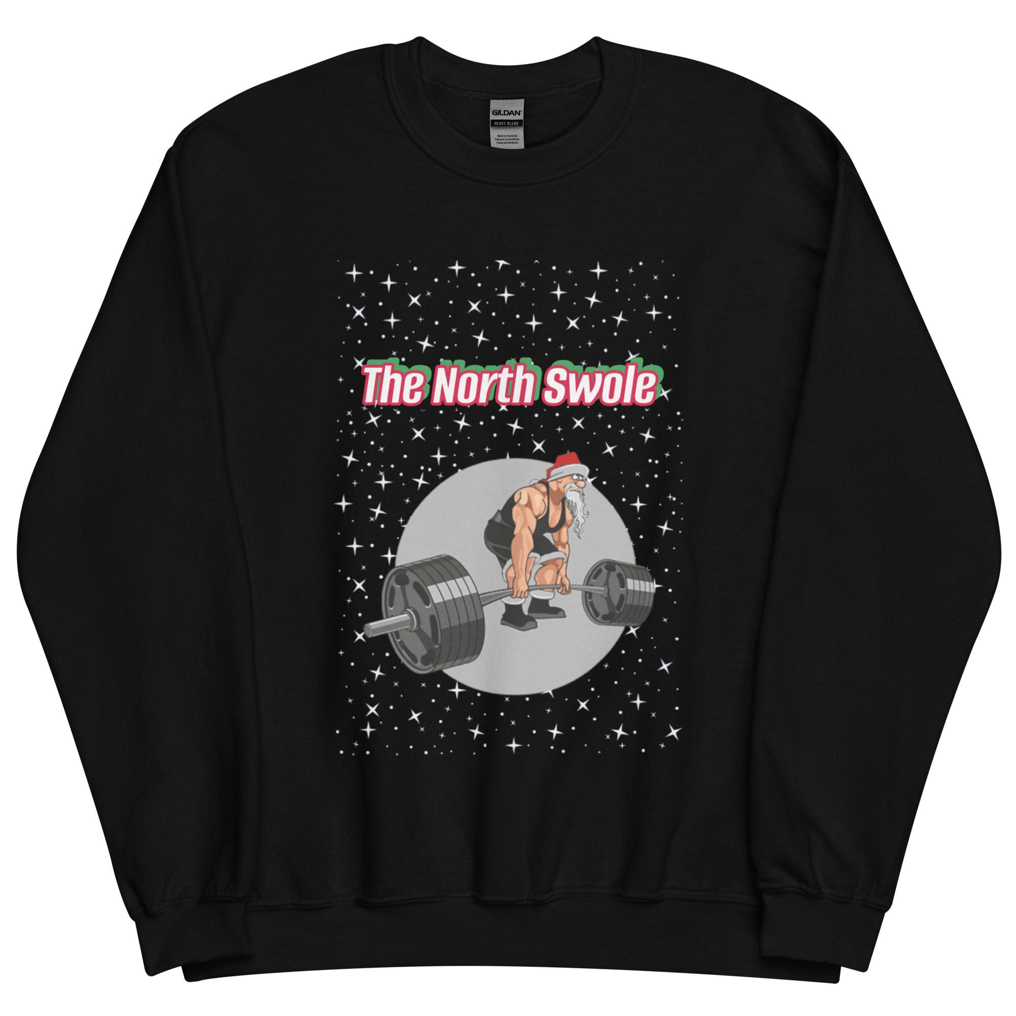 The North Swole Gym Christmas Sweater/jumper Tshirt Sweatshirt Hoodie