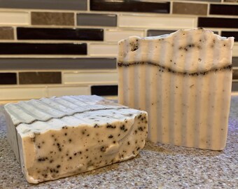 Vanilla Coffee Bean | Goat Milk Soap | Organic Soap | Natural Soap | Handmade Soap | Moisturizing Soap | Sensitive Skin | Scented Soap
