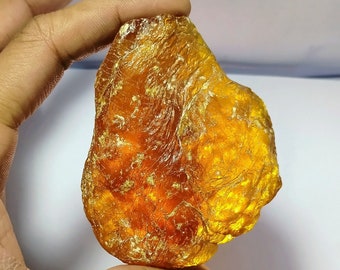 Amber Gemstone,Top Rare Big Raw Amber,Cabochon, Amber Stone loose stone semi precious Golden Amber for healing Use.   399 Carat. 79X65 MM