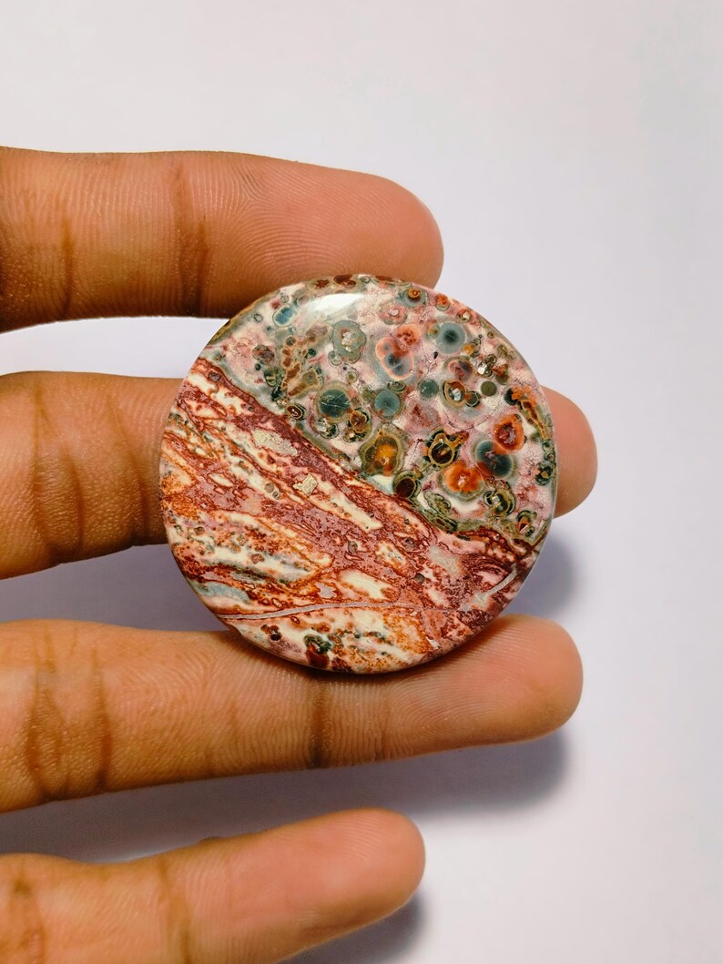 Leopardskin Jasper Cabochon,loose Stone Semi Precious Natural