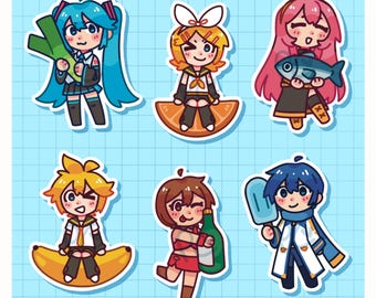 Vocaloid Chibi Stickers