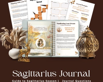 Sagittarius Season Handbook | Manifestation Journal (Digital Download)