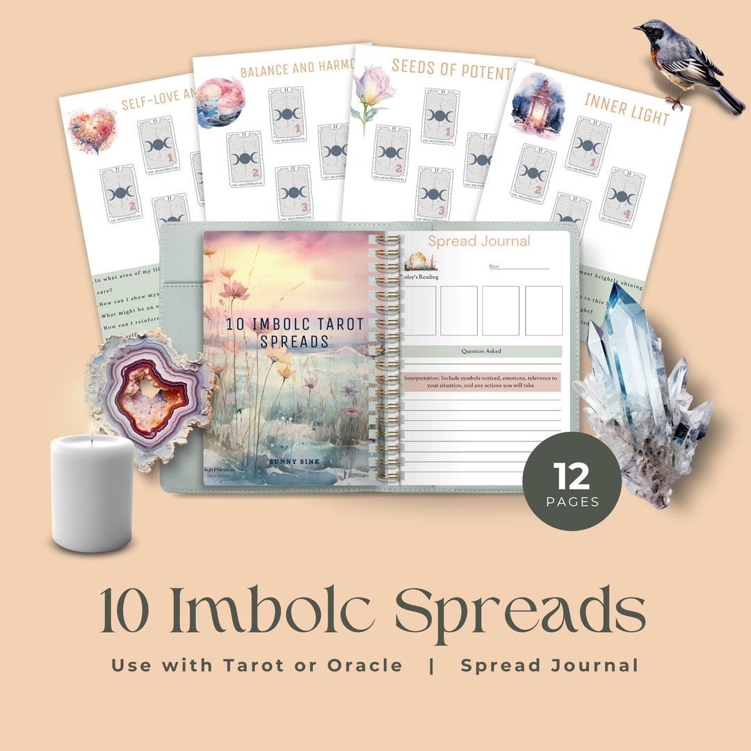 Printable Tarot Spreads Printable Tarot E Book Printable Tarot Notes ...