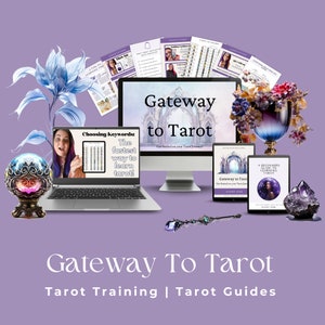 Cours de lecture de tarot | e-book de tarots imprimable | Notes de tarot imprimables | Apprenez à lire des cartes de tarot, Tarot pour apprendre, Apprendre le tarot, Cahier d'exercices