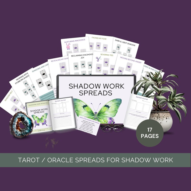 Printable Tarot Spreads Printable Tarot E Book Printable Tarot Notes ...